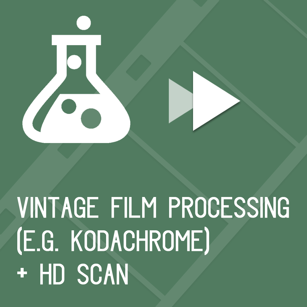 Vintage Film Processing + (Optional) HD Scan