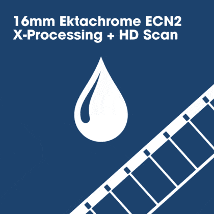 16mm Ektachrome ECN2 X-Processing + HD Scan