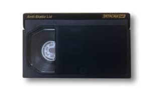 Betamax from £40 + VAT per hour of footage