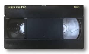 VHS (incl SVHS and VHSC) from £20 + VAT per hour of footage