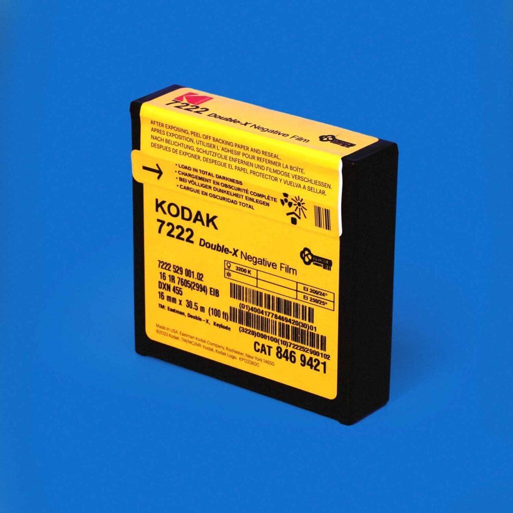 Kodak Double X 16mm Film Incl processing and scan