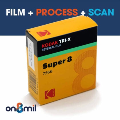 Kodak Tri X Super 8 Film - On8mil