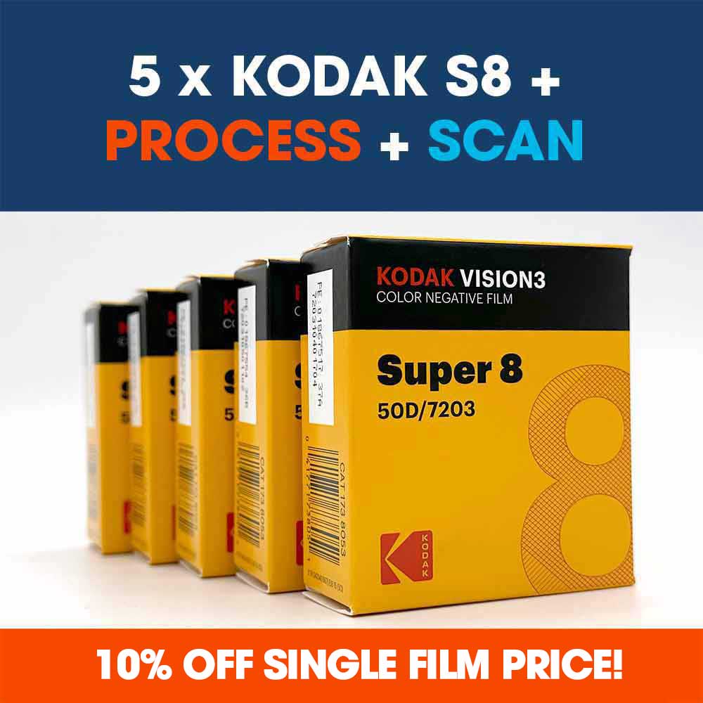 Kodak_super_8_film_package_x_5 Kodak Vision3 super 8 film package x 5