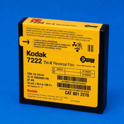 Kodak Tri-X 16mm Black and White Reversal Film
